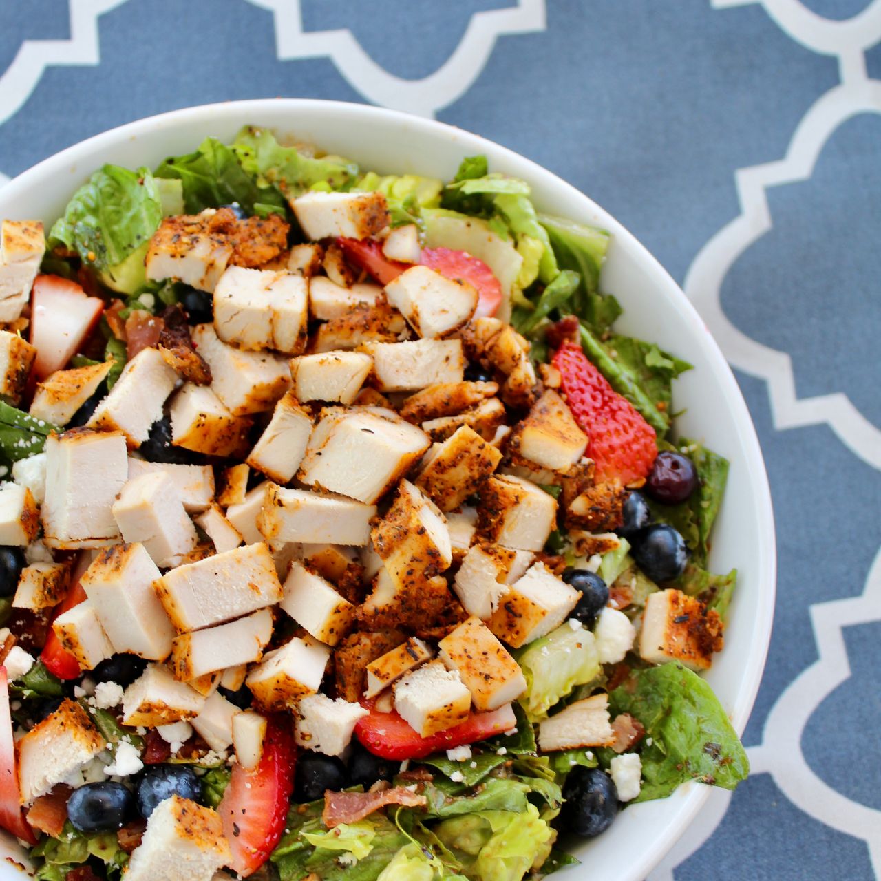 Chicken Avocado Chop Salad - Picture of The Herb Box, Scottsdale