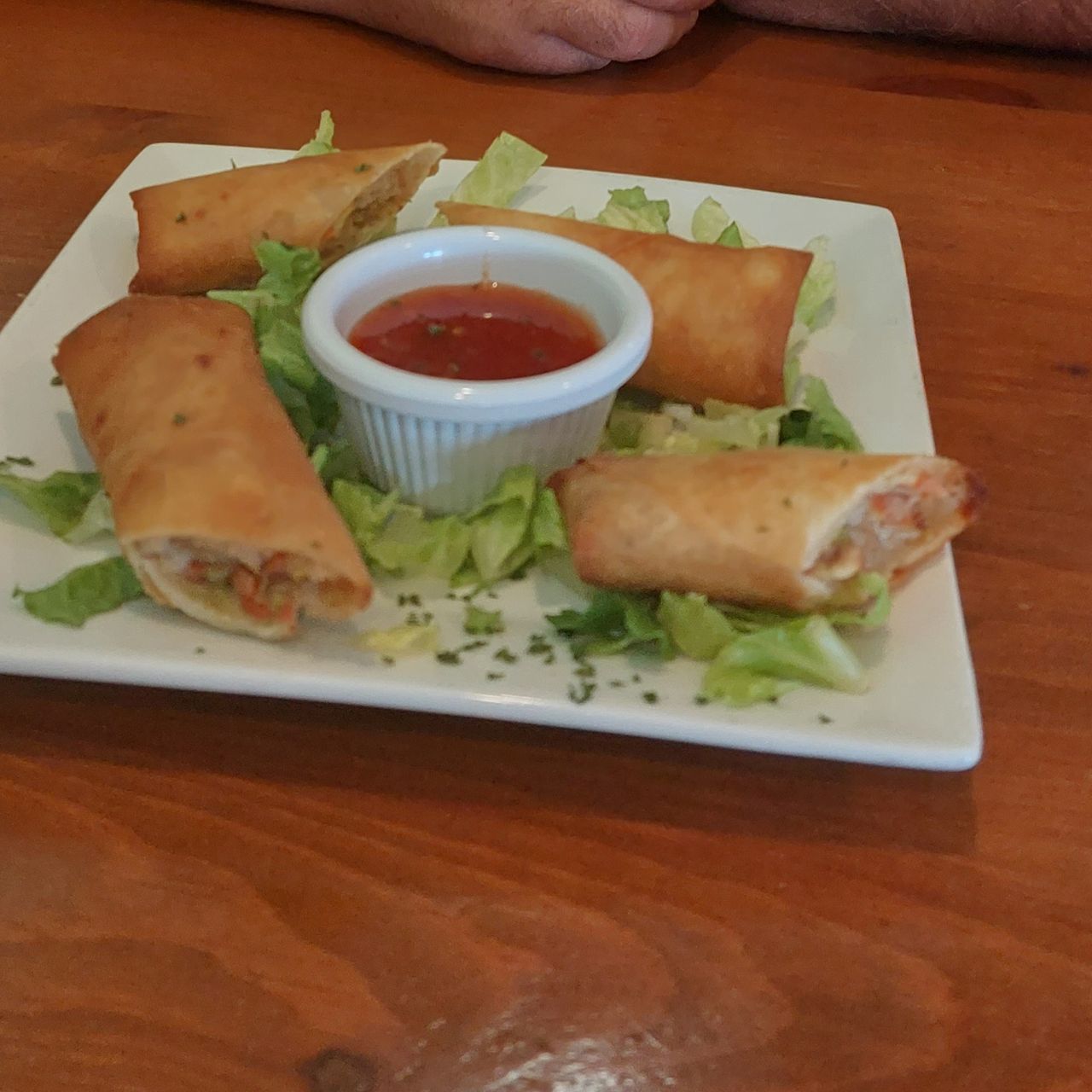 We're open tonight for MONDAY NIGHT FOOTBALL! We will have Lumpia