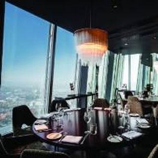 Aqua Shard Glass dining rooms